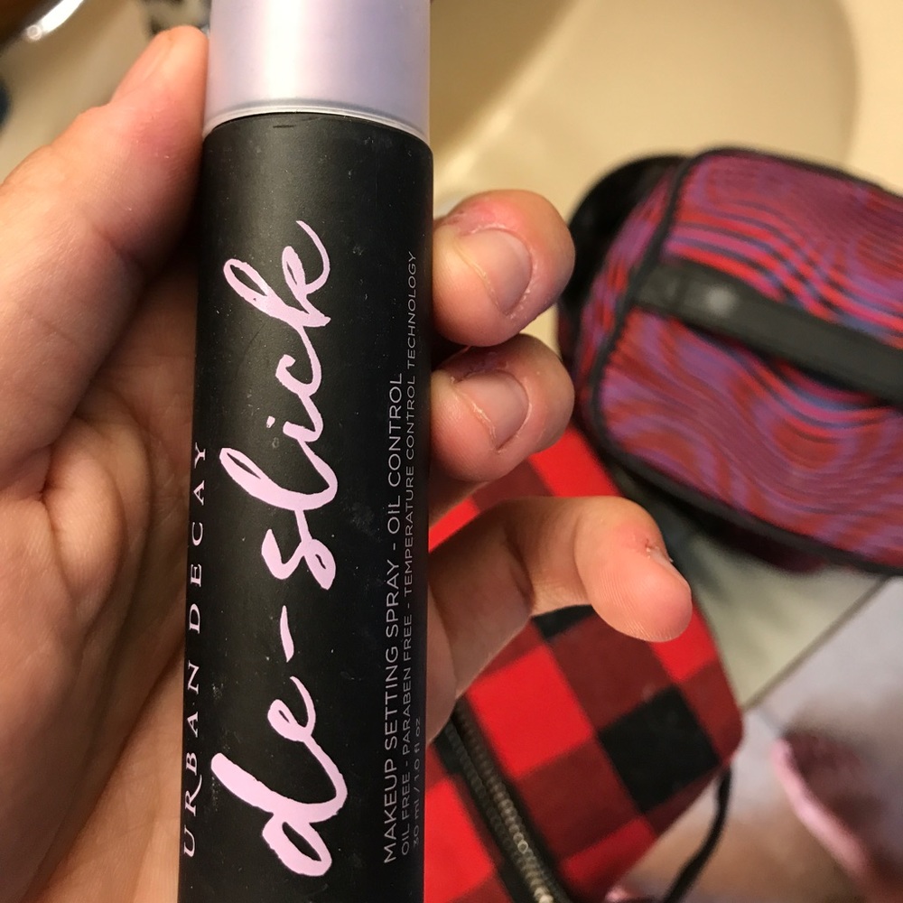Used once urban decay setting spray